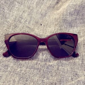 KayTran Taylor Sunglasses - Currant Red